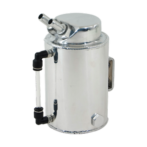 Cal Custom 2 Litre Round Aluminium Oil Catch Tank