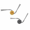 Hygieia Replacement Side Brush for Roborock Qrevo Curv 2 Flow Robot Vacuum Cleaner