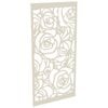 ProtectorAl 300-1200 x 1201-2400mm Surfmist Roses Unframed Solid Aluminium Decorative Panel