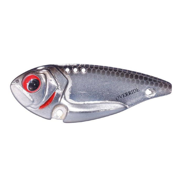 OSP Over Ride 1/4oz Metal Vibration Blade Fishing Lure OR07 Silver Mirror Shad
