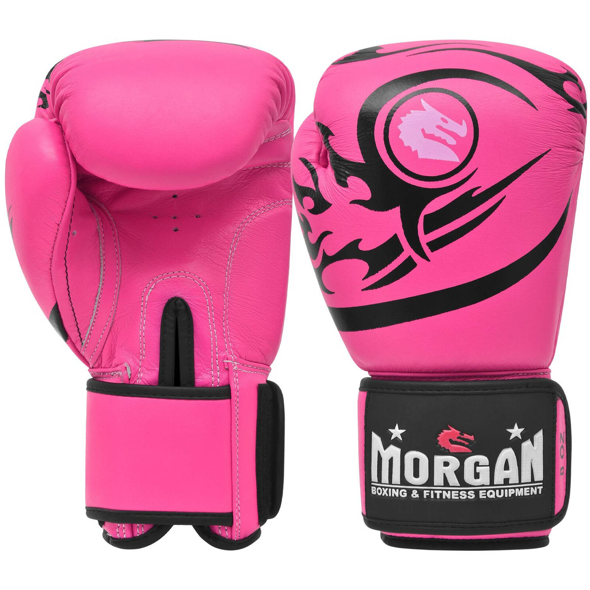 Morgan Elite Boxing & Muay Thai Leather Gloves (8 -12 & 16oz) [12oz ...