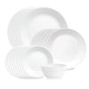 Corelle Winter Frost White 32 Piece Dinner Set