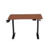 Maestro Furniture Neptune Electric Sit And Stand Height Adjustable Office Computer Working Desk Walnut/Black