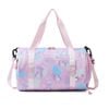 Anysort Mommy Diaper Bag Pink Unicorn Shoulder Bag With Internal Zip Pocket Waterproof Handbag For Travel And Sports