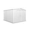 Absco Sheds 3.00m x 3.66m x 2.30m Surfmist Double Door Highlander Garden Shed 