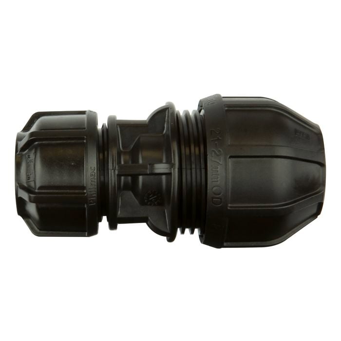 Philmac 21-27 x 20mm Universal Transition Coupling x 3G Metric Universal Pipe Joiner
