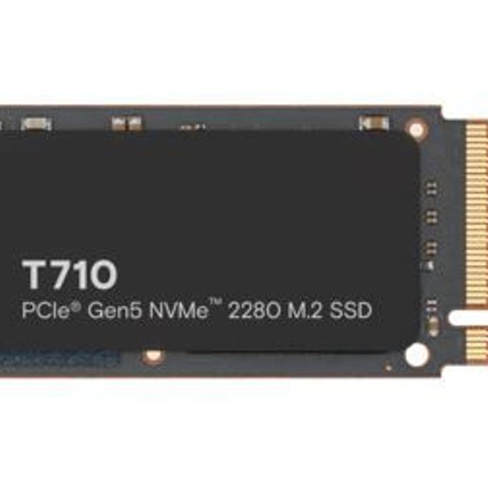 Crucial T710 1TB PCIe Gen5 NVMe 2280 SSD - 14900/13700 MB/s R/W 600TBW 1500K IOPs 1.5M hrs MTTF with DirectStorage for Intel 13t