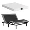Artiss King Size Adjustable Bed Frame With Giselle Cooling Gel-infused Mattress