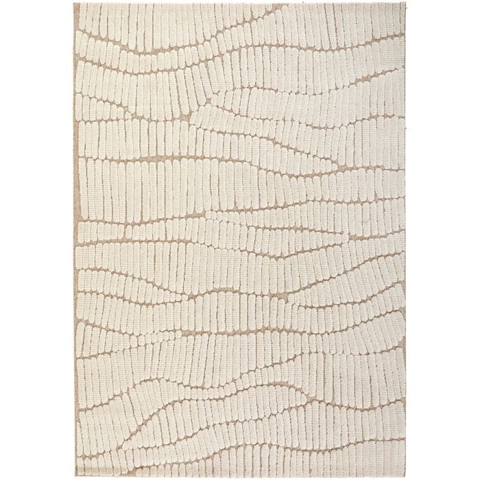 The Rug Connection Casa Fossil Cream 290x200cm - Large Pet Friendly Indoor Floor Rug