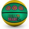 Victor Sports Basketball Speak Share Rubber Grip Ball Youth Size 5
