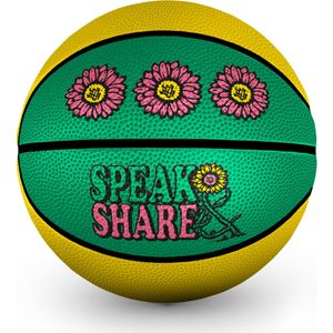 Victor Sports Basketball Speak Share Rubber Grip Ball Youth Size 5