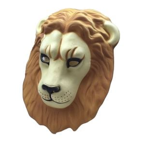 Animal Head Face Mask Halloween Costume Party Toys Adult Kids Lion