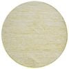 Handwoven Boondi Wool Rug-Ivory/Honey-120x120cm