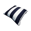Mojo 45cm Cabana Stripe Navy Outdoor Throw Cushion