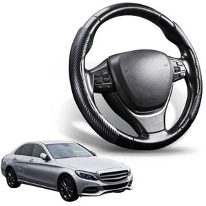 Segmented Steering Wheel Cover for Mercedes-Benz C-class 2015 - 2021 Coupe/Cabriolet (W205)