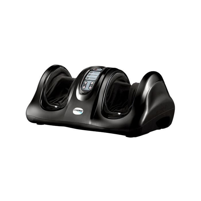 Livemor Foot Massager Shiatsu Ankle Kneading Rolling Massagers Machine Black