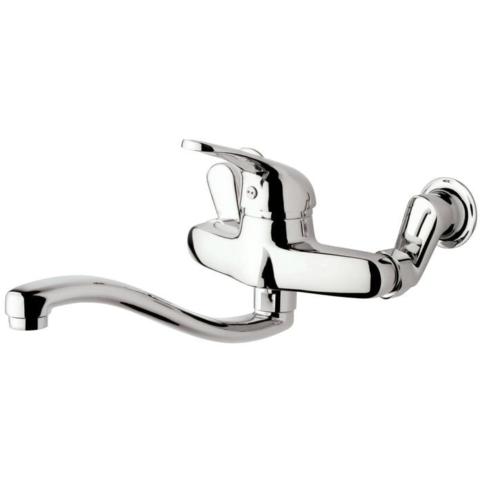 Foreno Wall Mounted Sink Mixer Chrome