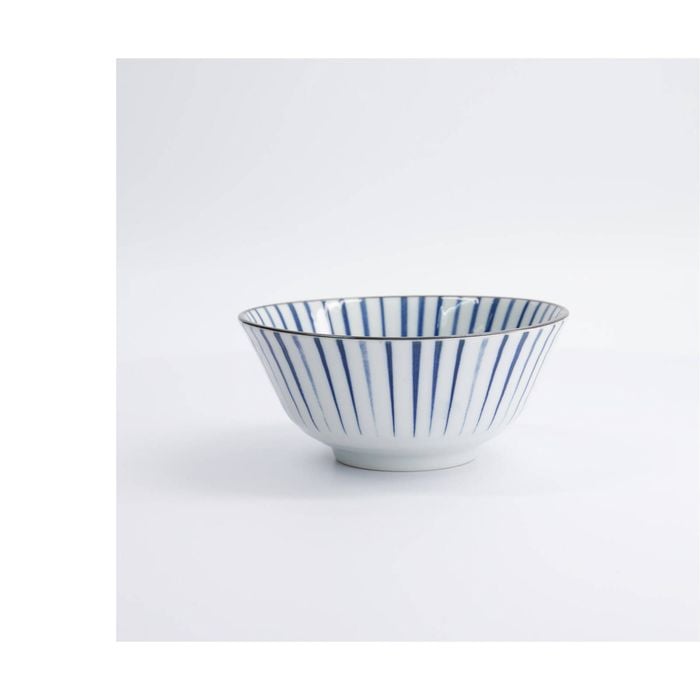 Tokyo Design Tayo Bowl Tokusa Blue Porcelain Microwave Dishwasher Safe 15x7cm
