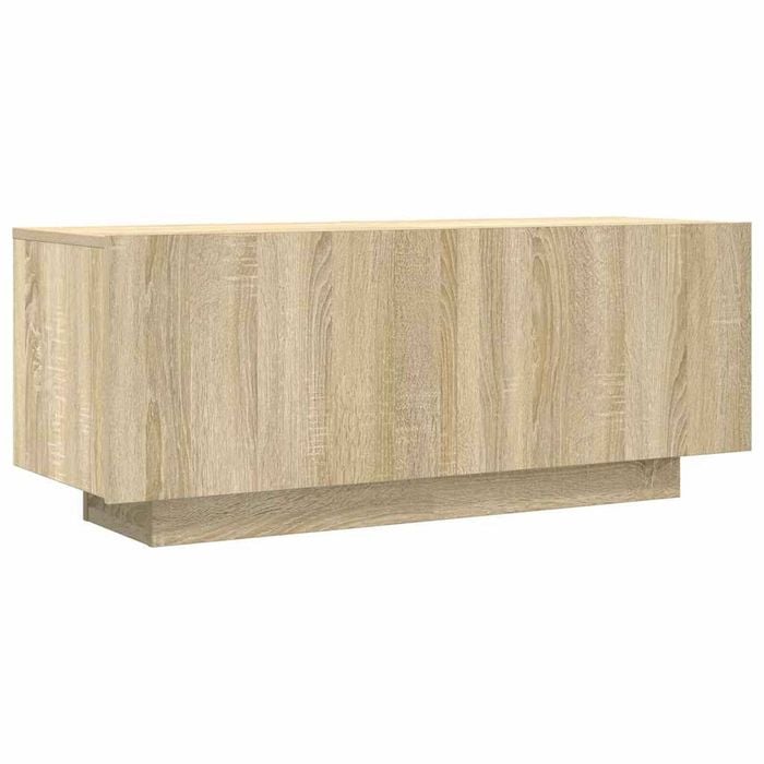 vidaXL TV Cabinet Sonoma Oak Engineered Wood TV Stand Stereo HiFi Cabinet