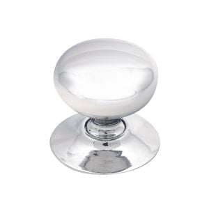 Prestige 32mm Polished Chrome Mushroom Knob