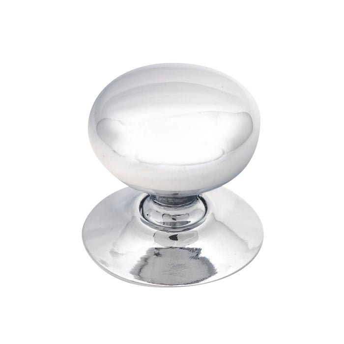 Prestige 32mm Polished Chrome Mushroom Knob