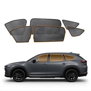 Port Rear Front Window Sun Shade for Mazda CX-8 CX8 2018-2024 Car Sun Blind Mesh