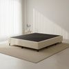 Palermo King Single Ensemble Bed Base - Natural Sand Linen Fabric