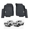 AUSGO Car Floor Mats for ISUZU D-MAX DMAX Single / Extra Cab 2012-2020 All-Weather Floor Liners
