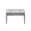 European Cabinetry Vj Panel Pull Brass Odessa Desk White