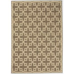 Hufflett 200 x 285cm Silver Hatch Ceduna Polypropylene Flat Weave Rug