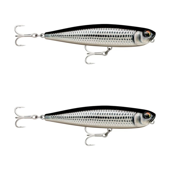 2x Rapala 11cm Precision Xtreme Pencil Saltwater Fishing Lures - Mullet