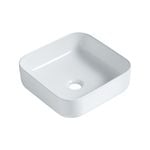 Mondella 390mm Gloss White Concerto Square Basin