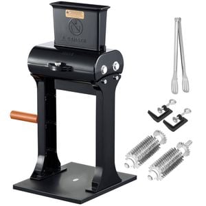 VEVOR Commercial Meat Tenderizer Black Heavy Duty Stainless Steel Manual Operation Kitchen Tool