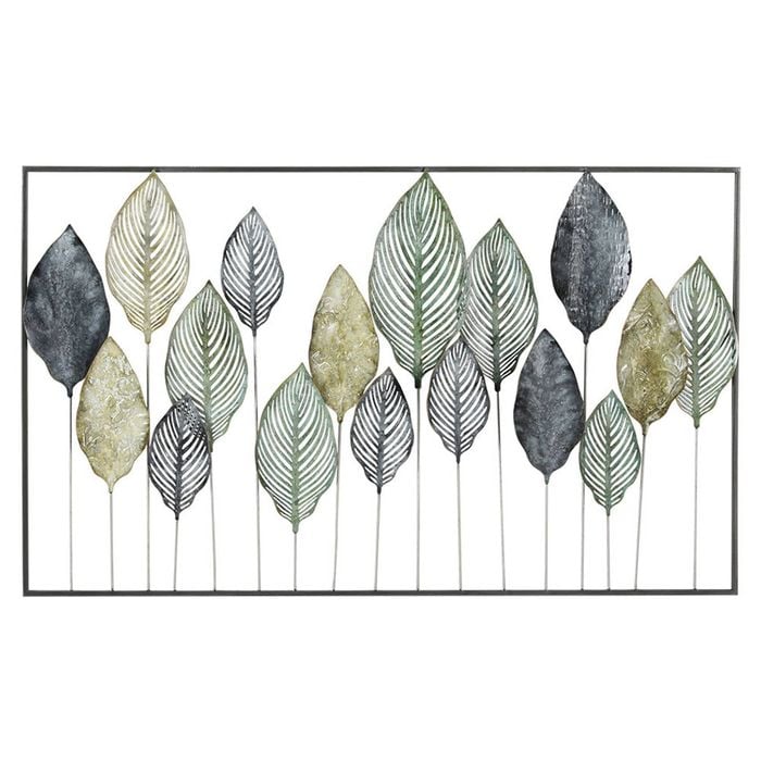 Artiss Metal Wall Art Leaf Hanging Sculpture