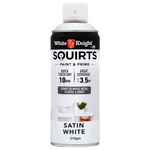 White Knight 310g White Satin Squirts Spray Paint