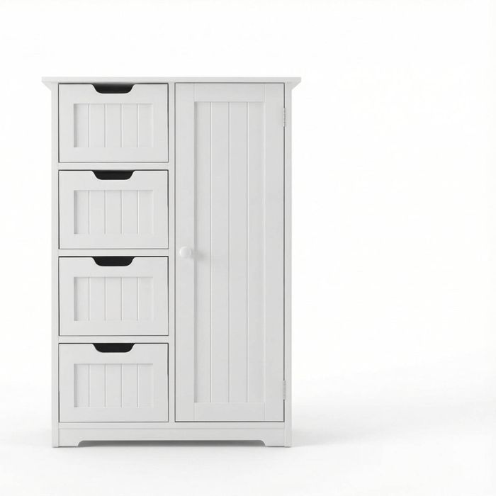 Bathroom 4-Draw Cabinet