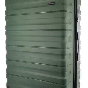 Pierre Cardin 4 Wheel Large Hard-shell Suitcase Travel Luggage 80cm Moss