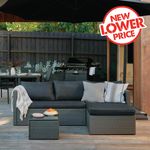 Marquee 3 Piece Lamai Wicker Corner Sofa