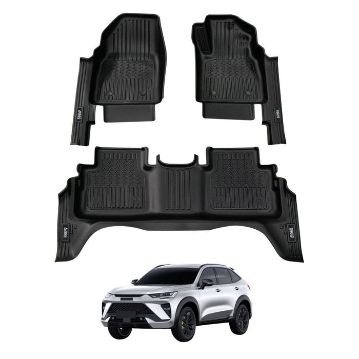 AUSGO 7D Car Floor Mats For Haval H6GT B03 Series 2022-Onwards All-Weather Floor Liners