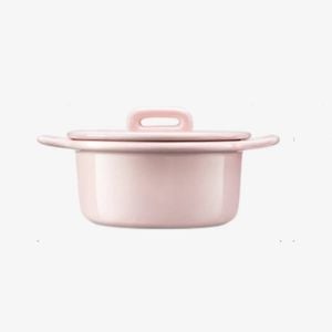BUYDEEM Ceramic Double-ear Soup Bowl