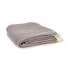 Herringbone Acrylic Throw with Fringe 130 x 180 +10 cm Heather
