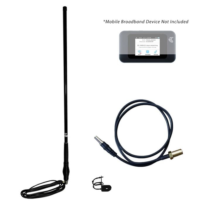 Telstra 4GX Hotspot Bullbar Mount Mobile Antenna Booster (Mobile Broadband Not Included)