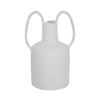 Maine & Crawford Scorpio 25x16cm Dolomite Vase w/ Large Handle - White