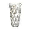 SOGA 29cm Clear Glass Vase – Thick Crystal Design