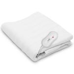Costway Single Electric Blanket Heated Pad  w/3 Heating Modes 180x75cm