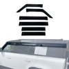 AUSGO Wide-Profile Weather Shields for Land Rover Defender L663 series 110 2020-0nwards Weathershields Window Visors