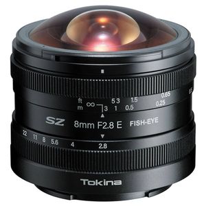 Tokina SZ 8mm F2.8 Fisheye MF Lens - Sony E