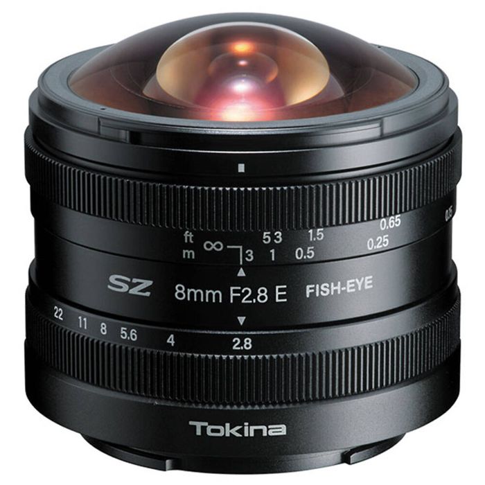 Tokina SZ 8mm F2.8 Fisheye MF Lens - Sony E