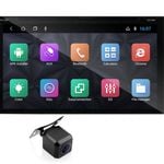 Elinz 7" In Dash Double DIN Octa Core Android 10 Head Unit Car DVD Player GPS WiFi Reverse Camera Stereo