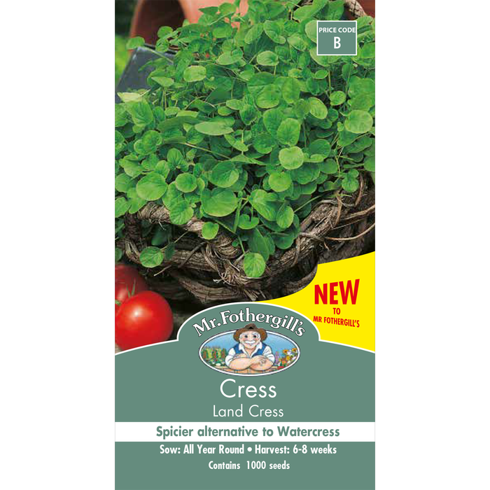 Mr Fothergill's Land Cress Seeds